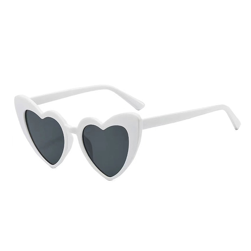 New Ladies Sexy Cat Eye Love Heart Sunglasses