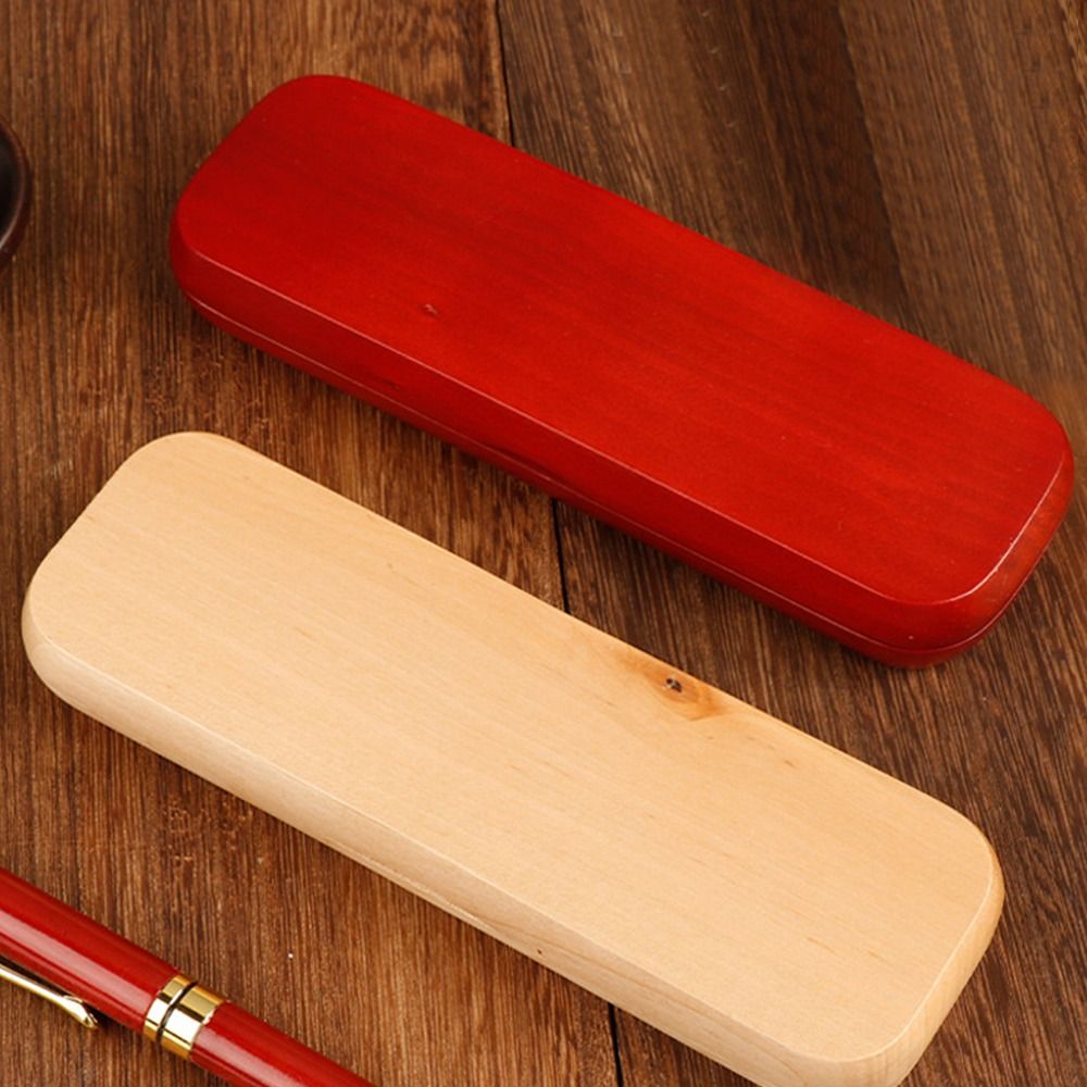 Wooden Pen Package Box Pencil Box Gift Box - Pioneer Merchandise