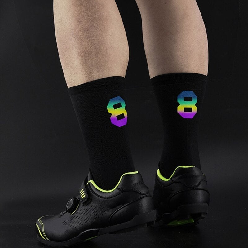 Sport Socks Unisex Cycling Socks Men Outdoor Sports Socks Bike Footwear - Pioneer Merchandise