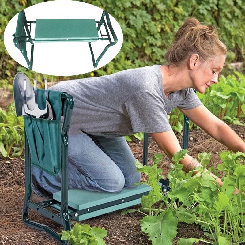 Garden Kneeler Folding Chair Portable Chair Kneeling Chair Garden Tools - Pioneer Merchandise