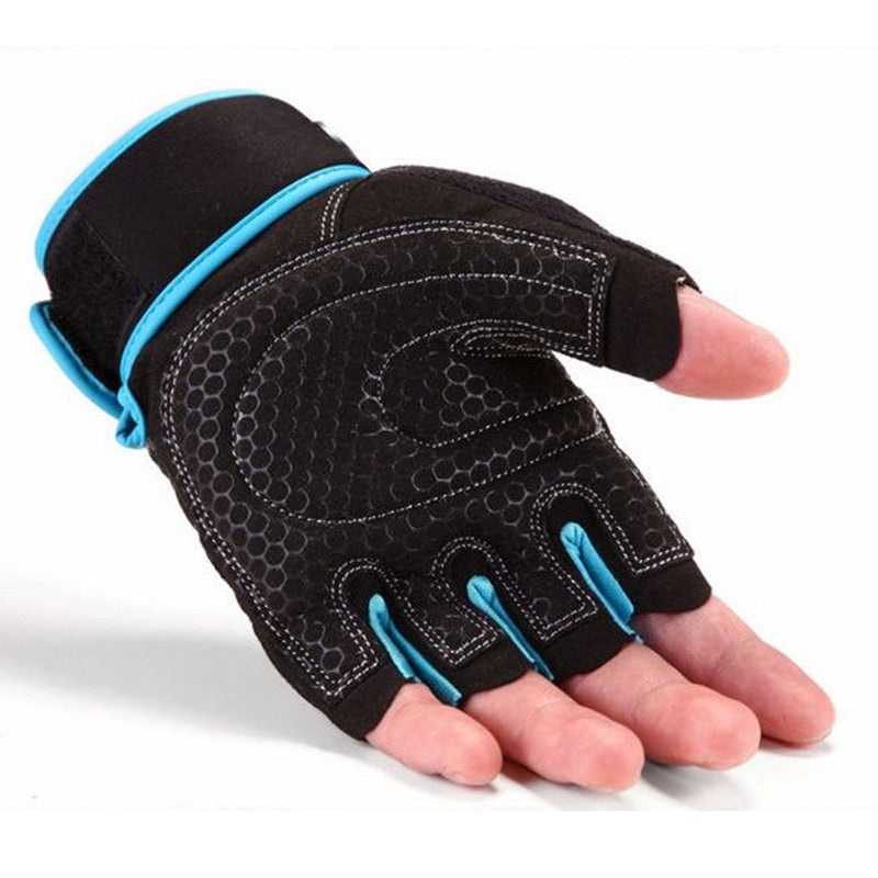 Men Gyms Body Building Brand Fitness Gloves - Pioneer Merchandise