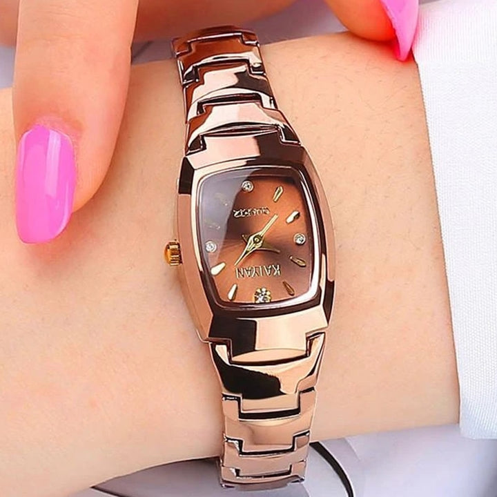 2023 Crystal Watches for Women Top Brand Waterproof Diamond Ladies Watch Stainless Steel Wristwatch