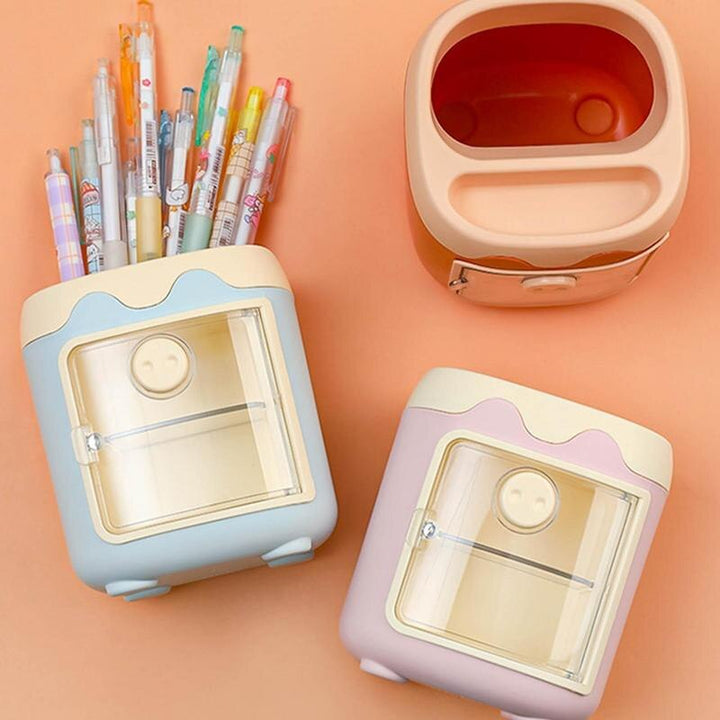 Make Up Brush Holders Cute Pencil Holder For Kids Women Adults Brush Writing Utensil