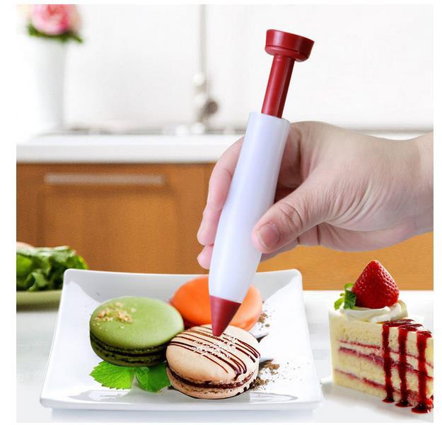 Kitchen Utensil Gadget Accessories Silicone Food Writing utensils