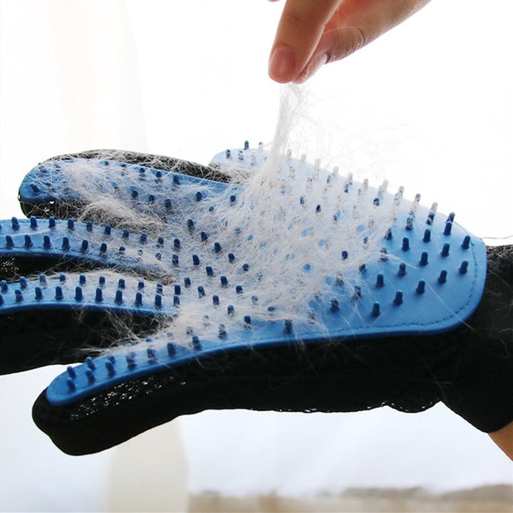 Pet Glove Cat Grooming Glove Cat Hair Deshedding Brush Gloves Dog Comb for Cats