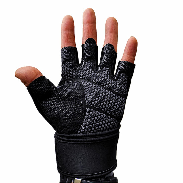 Silicone Fitness Gloves Bodybuilding Weightlifting Dumbbell Training Crossfit Gym Workout Gloves - Pioneer Merchandise