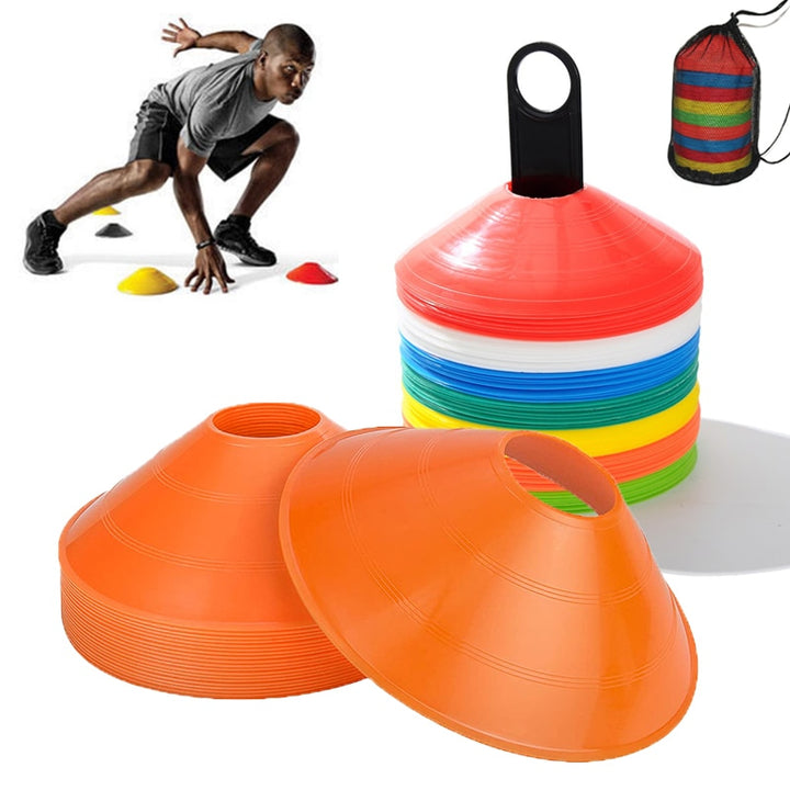 Agility Hurdles Sports Cones Football Training Equipment