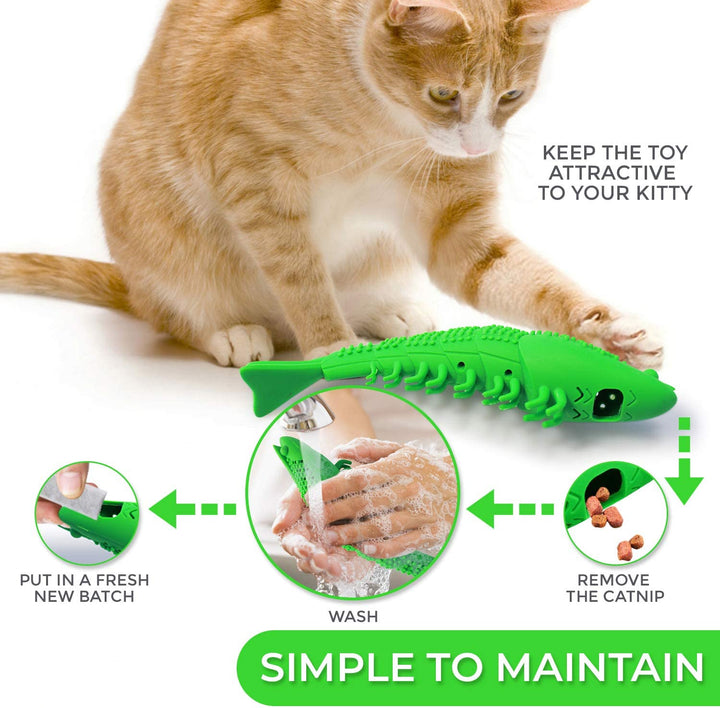 Pet Cat Toothbrush Toy - Pioneer Merchandise